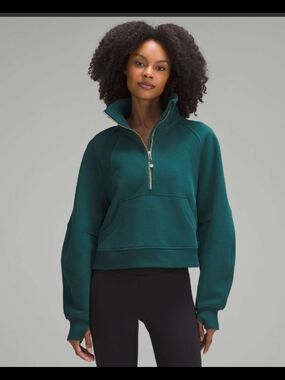 Lululemon Scuba Oversized Funnel Neck Half Zip